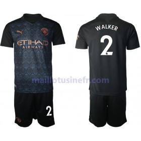 Maillot de Foot Manchester City Kyle Walker 2 Extérieur 2020-21 - Enfant